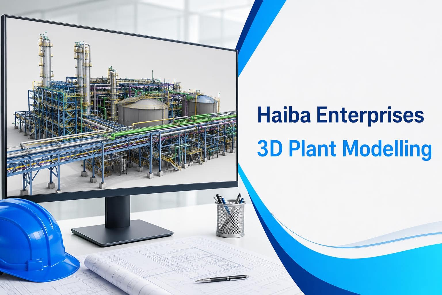 3D plant modelling for equipment and structures