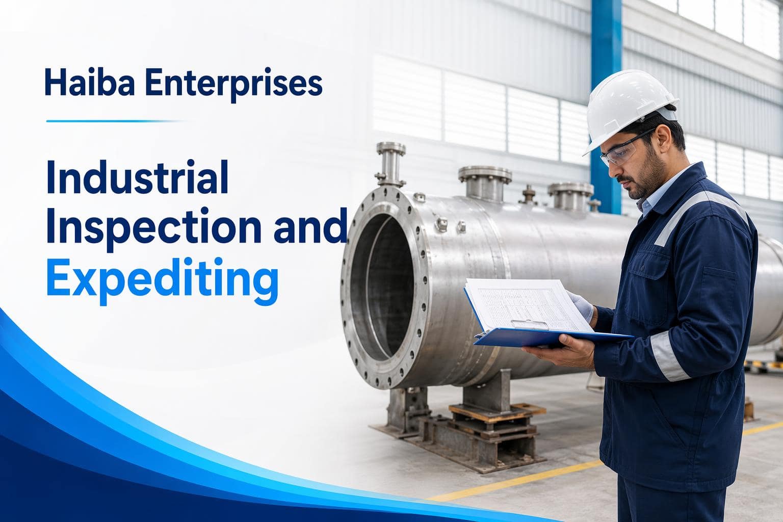 Industrial inspection and expediting support